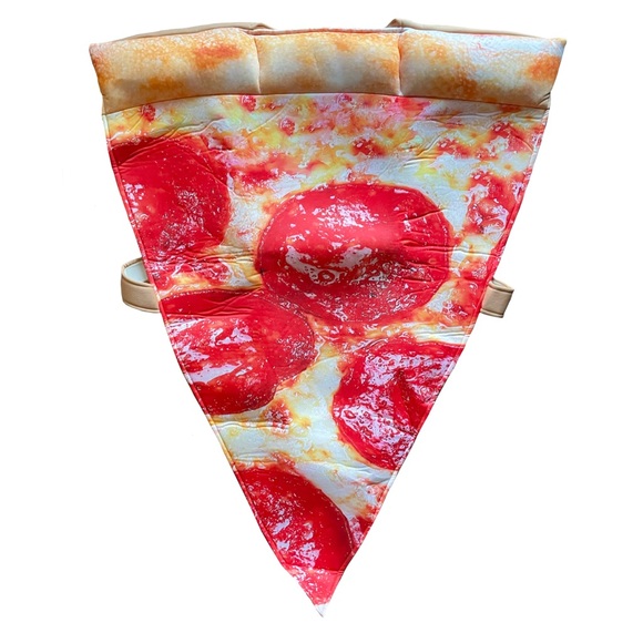 Spirit Halloween Adult Pepperoni Pizza One Size Fits Most Costume Funny Food NIB - Picture 3 of 4